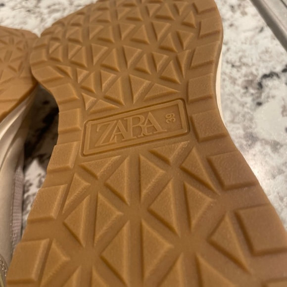 New Zara COMBINED ATHLETIC SNEAKERS, Women Size 39 US 8 color Multi Trainers - Picture 13 of 16